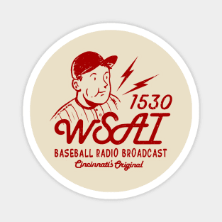 Vintage WSAI 1530 Magnet